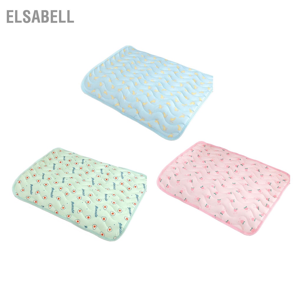 Elsabell Thú Cưng Thảm Làm Mát Băng Vải Lụa Chăn Mùa Hè Sofa Trải Giường Ngủ Miếng Lót Cho Chó Mèo