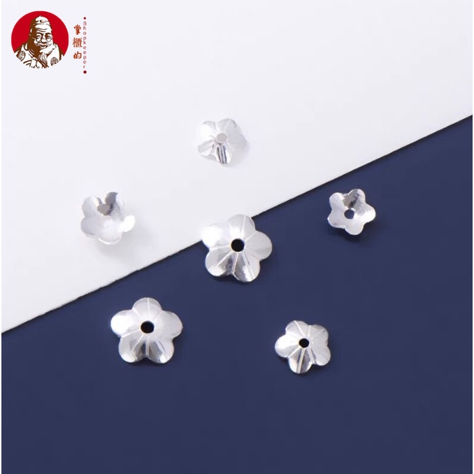 Hạt Xâu Chuỗi Bằng Bạc Sterling S925 456MM Dùng Làm Vòng Tay Thủ Công DIY