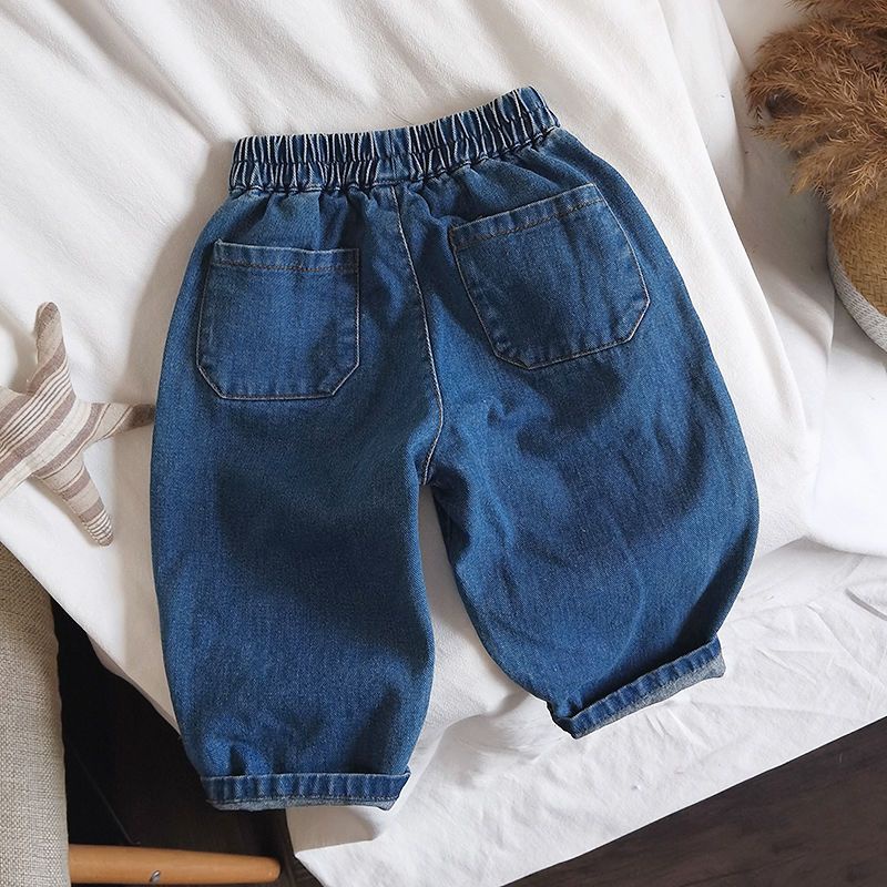 Quần Jean Baggy Thời Trang Hàn Quốc 2023 Cho Bé