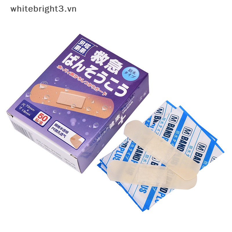 Set 50 Miếng Vải Gạc Y Tế Chống Nước Dùng Một Lần