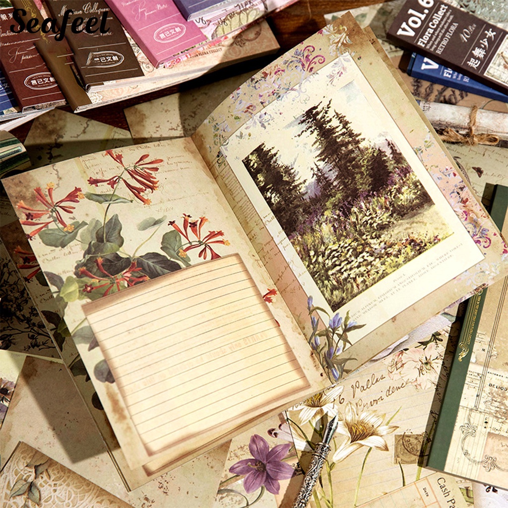 Bộ 40 Giấy Ghi Chú Họa Tiết Hoa Xinh Xắn