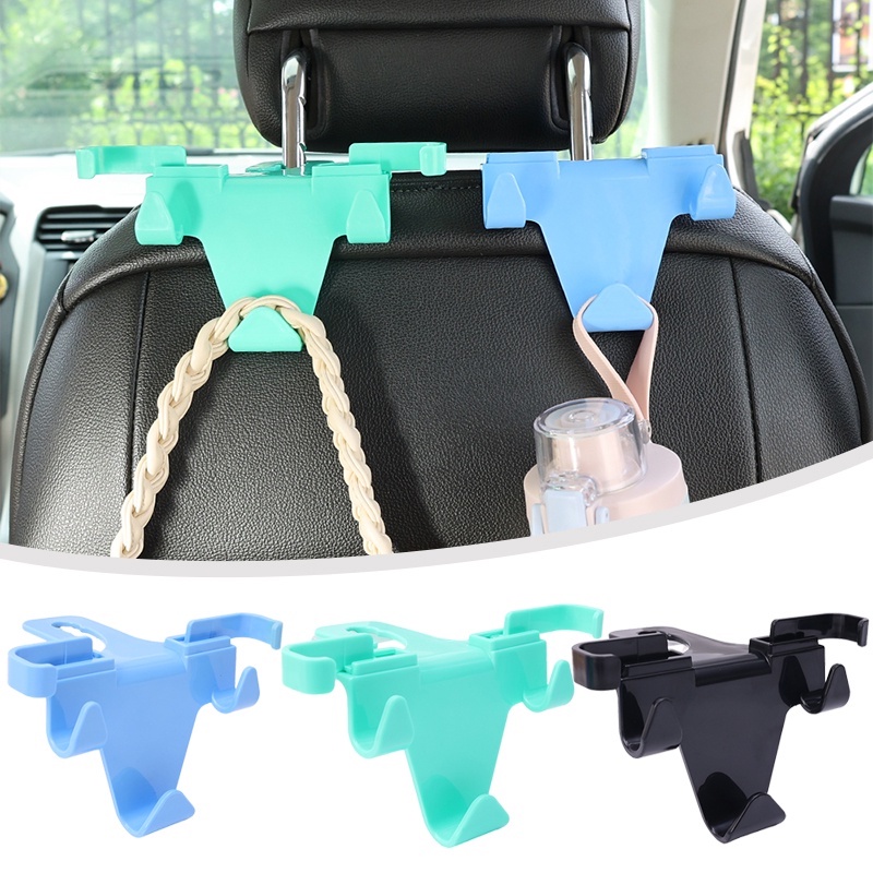 Móc Treo Điện Thoại 2 Trong 1 Gắn Ghế Ngồi Xe Hơi Tiện Dụng