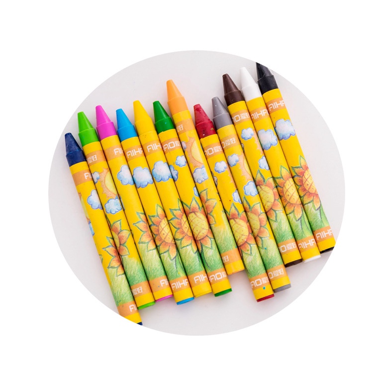 Set 36 Bút Sáp Tô Màu Sắc Đa Dạng Cho Trẻ Em