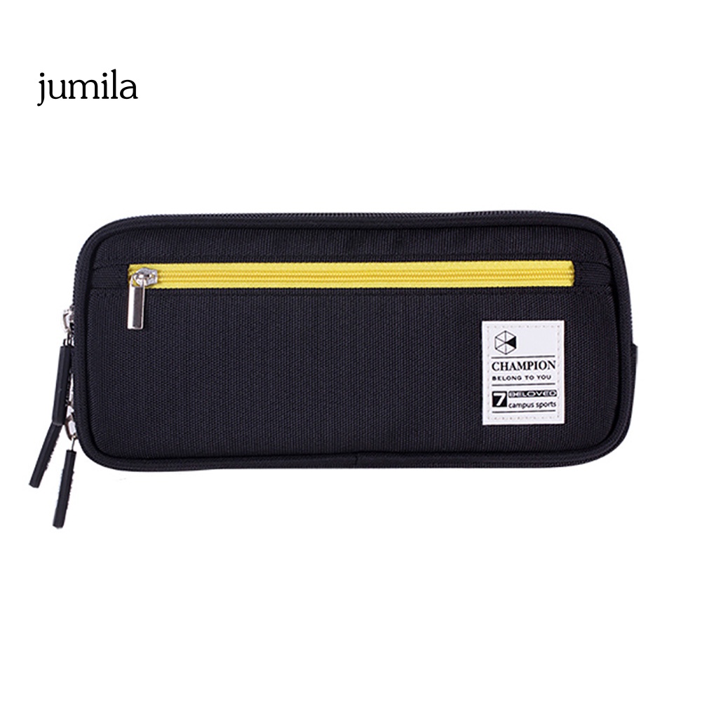 Qr Túi Đựng Bút Đa Năng Có Khóa Kéo Tiện Lợi