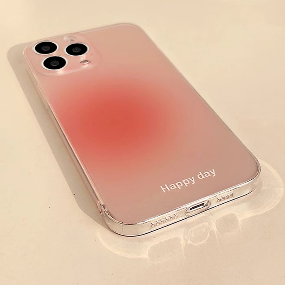 Ốp Điện Thoại TPU Mềm Chống Sốc Màu Gradient Cho IPhone 11 12 13 14 Pro Max