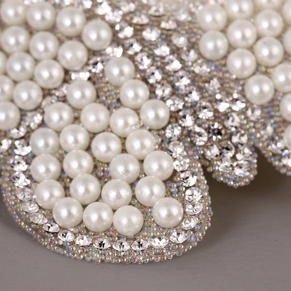 Miếng Dán Trang Trí Quần Áo Hình Bướm Bằng Đá Quý DIY