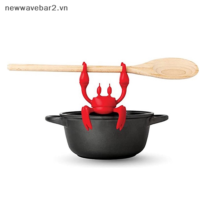 Giá Đỡ Muỗng / Nĩa Bằng Silicon Chống Trượt Cách Nhiệt Tiện Dụng