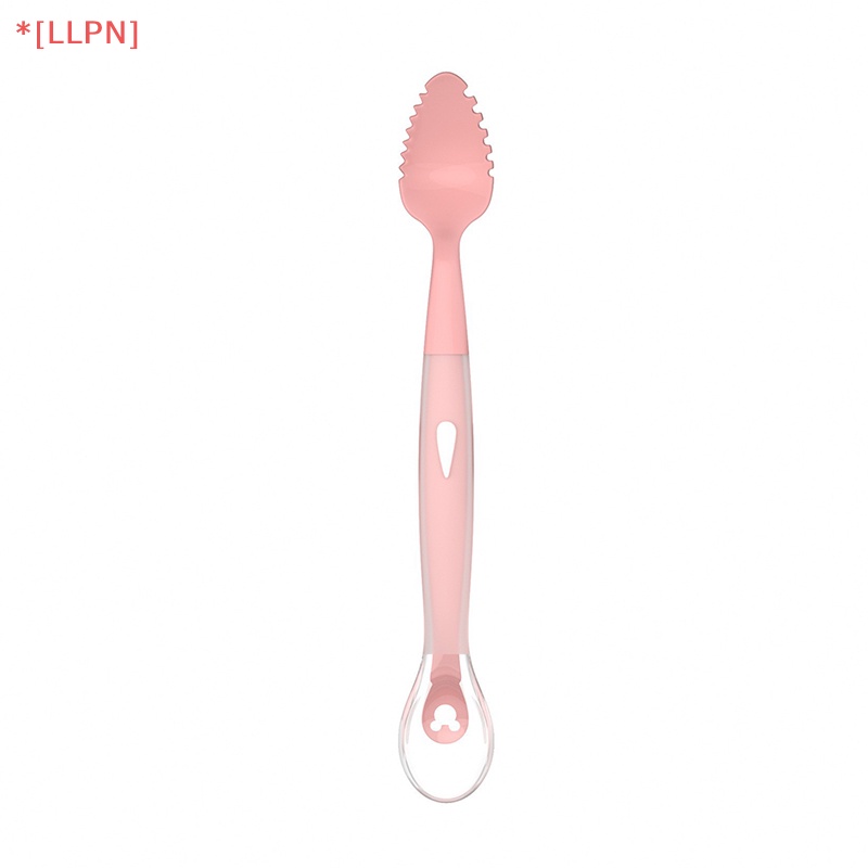 [loyaltysun] Muỗng Ăn Dặm Hai Đầu Bằng PPSU Cho Bé Sơ Sinh Chào Mừng