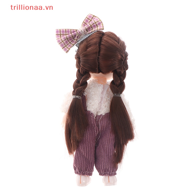 Mô Hình Búp Bê Trillionaa 16cm Có Khớp Cử Động Kèm Quần Áo DIY