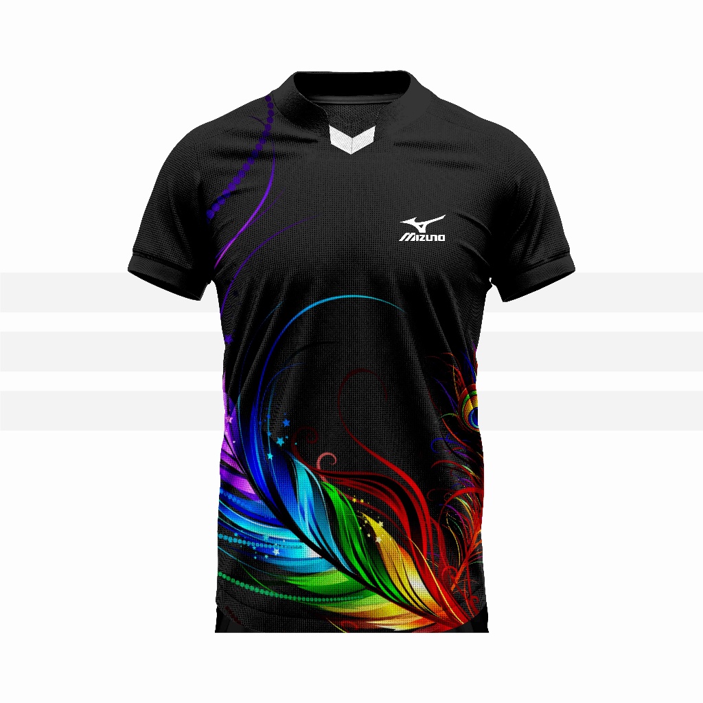 Áo Thun Cầu Lông MERAH HITAM Futsal Màu Đen Đỏ