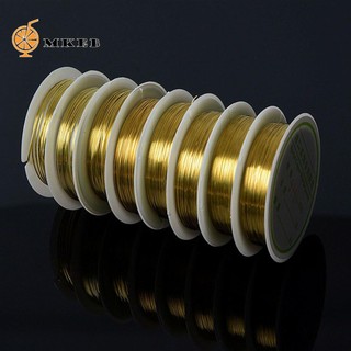 Mkeb cuộn dây đồng xỏ hạt làm vòng cổ handmade diy