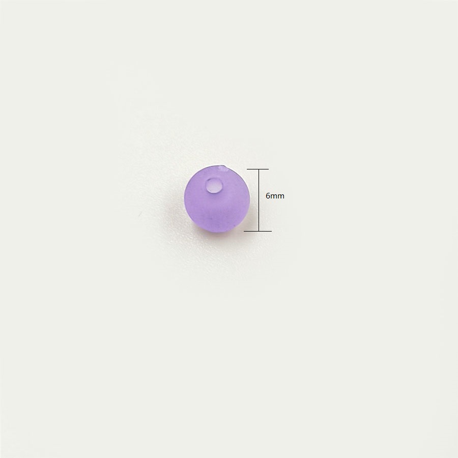 Bộ 80 Hạt Nhựa Nhiều Màu Kích Thước 6mm