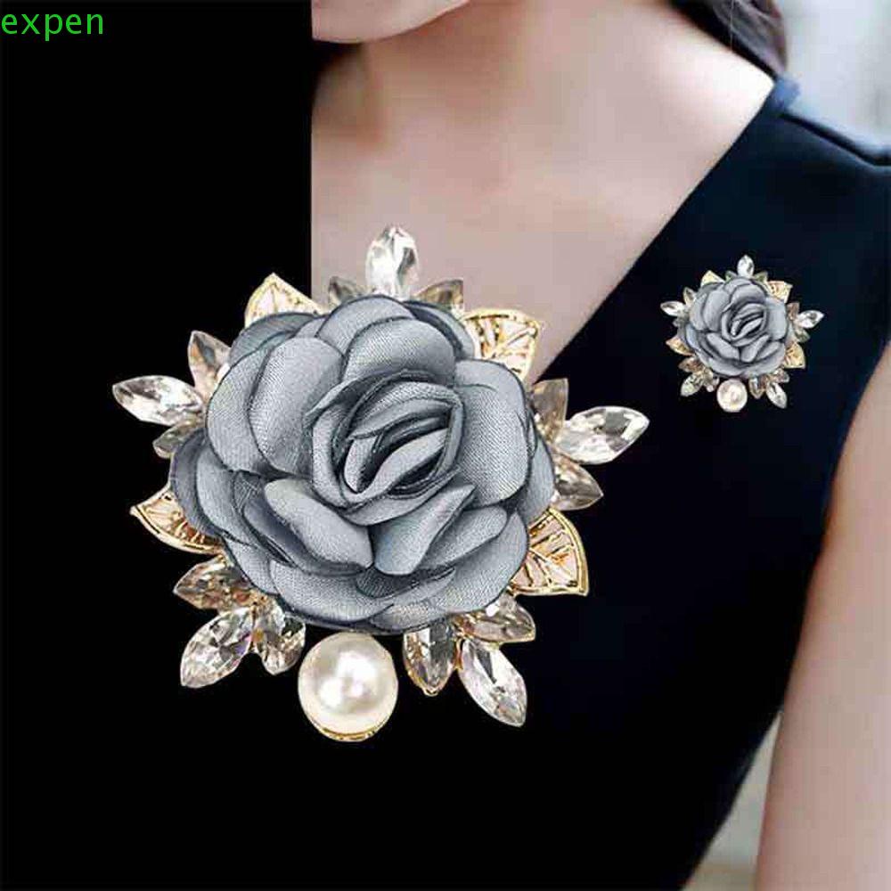 Ghim Cài Áo Hình Hoa Tinh Tế Thời Trang Cho Nữ|Phụ Kiện Quần Áo Thời Trang Độc Đáo