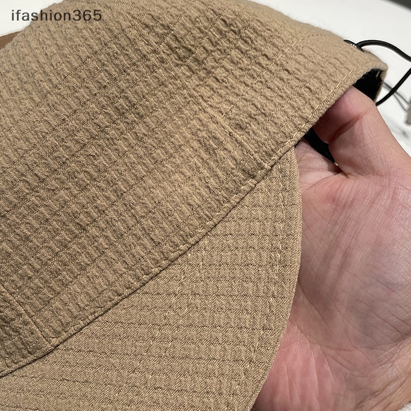 Nón Tai Bèo Vành Rộng Chống Nắng Thời Trang Mùa Hè Có Thể Điều Chỉnh Dành Cho Nữ ifashion365