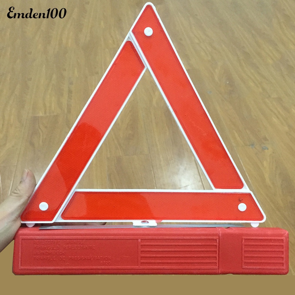 Bảng Cảnh Báo Khẩn Cấp Hình Tam Giác Có Thể Gấp Gọn Cho Xe Ô Tô