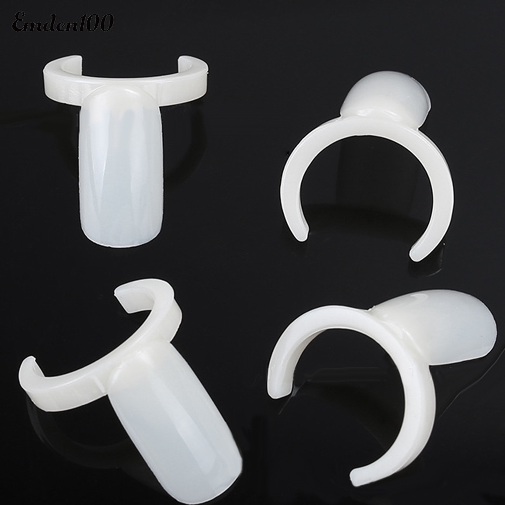 Set 50 Móng Tay Giả Trưng Bày Màu Sắc Thời Trang