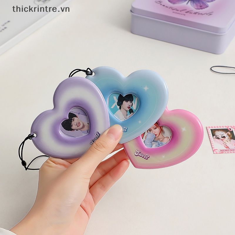 Móc Khóa Hình Trái Tim Xinh Xắn Dễ Thương