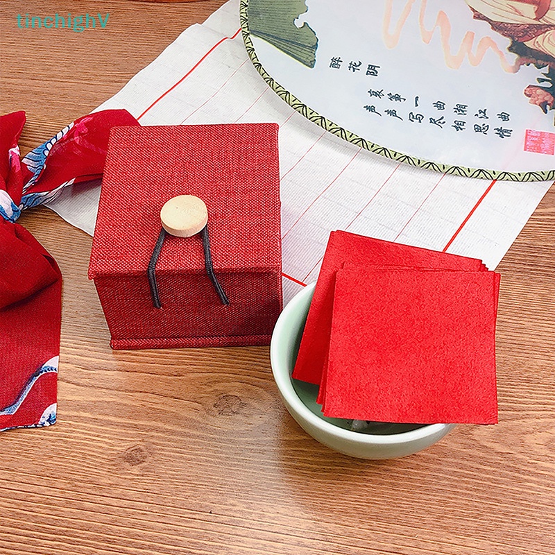 Set 12 Son Môi Giấy Trang Điểm Tự Nhiên Phong Cách Trung Hoa Cổ Điển TinchighV