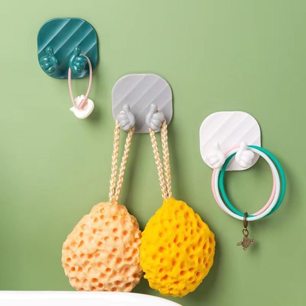 Móc Treo Phích Cắm Dán Tường Bằng ABS Đa Năng Tiện Dụng