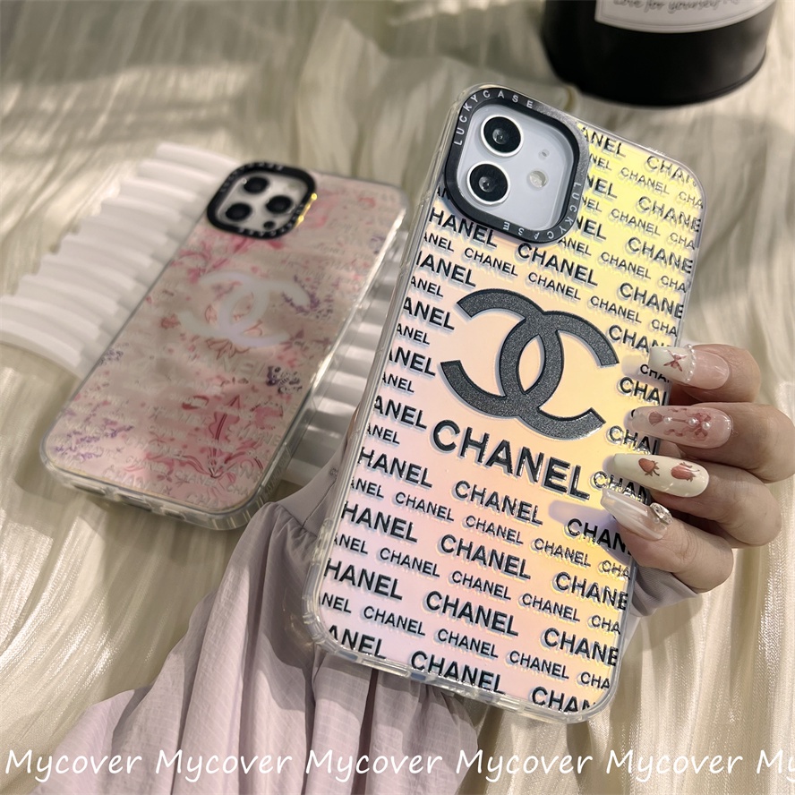 Ốp Điện Thoại Silicon Màu Gradient In Logo Sang Trọng Cho iPhone 14 13 12 11 Pro Max X XR Xs Max 6 7 8 Plus