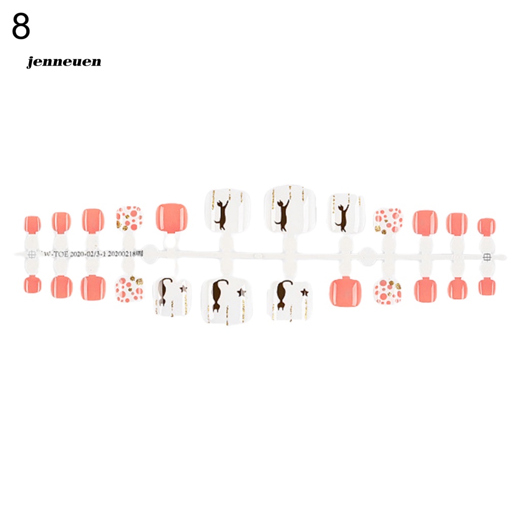 1 Hộp Móng Tay Giả Nhẹ Che Phủ Toàn Diện