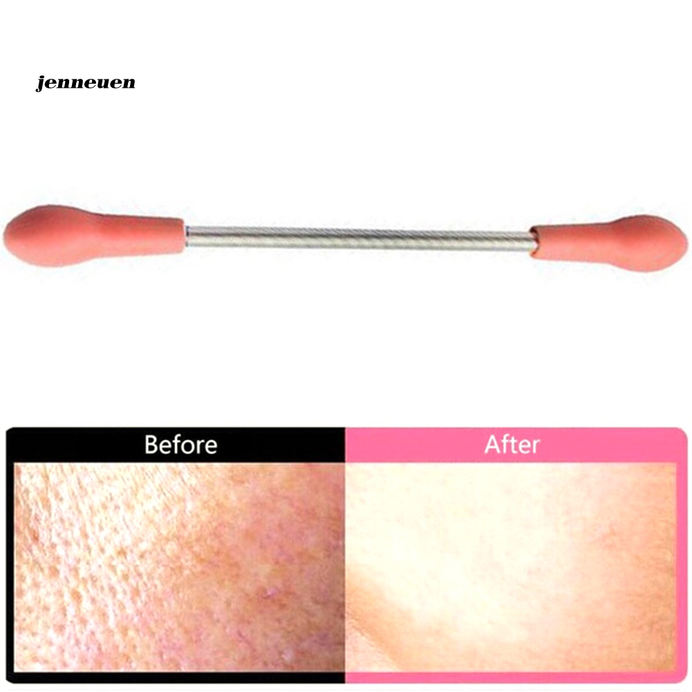 Dụng Cụ Tẩy Lông Mặt Bằng Thép Không Gỉ Thiết Kế Nhỏ Gọn Tiện Dụng