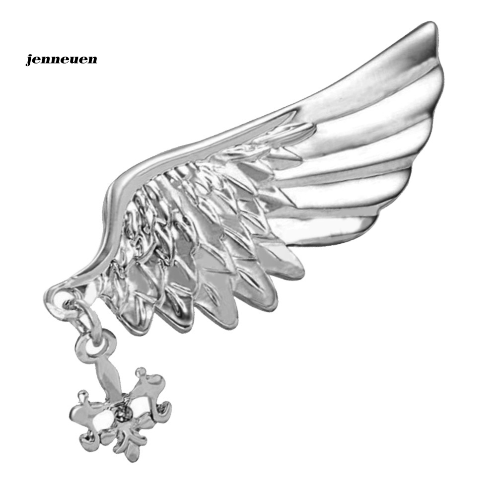 Trâm Cài Áo Hình Đôi Cánh Bằng Hợp Kim Phong Cách Retro Thời Trang Dành Cho Nam