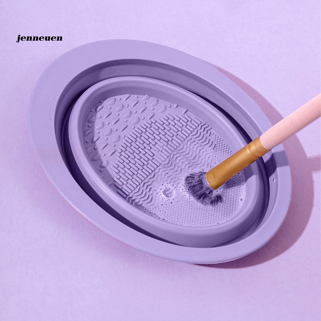 Set 3 Miếng Đệm Vệ Sinh Cọ Trang Điểm Đa Năng Có Thể Gấp Gọn