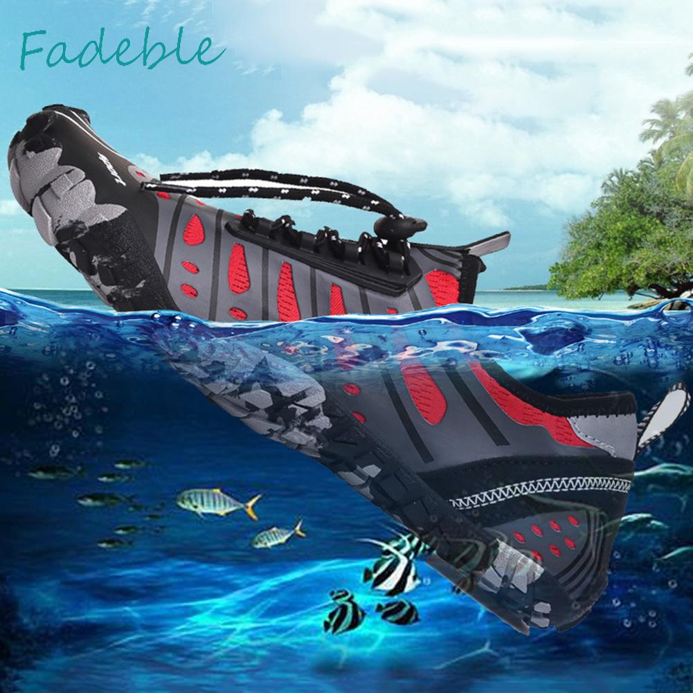 Giày Đi Bơi Chống Trượt In Họa Tiết Thời Trang Dành Cho Cả Nam Và Nữ