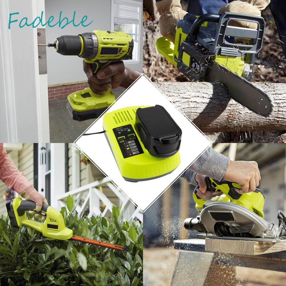 Bộ Sạc Pin Lithium P100 / 108 3A Cho Pin Ryobi 12V-18V