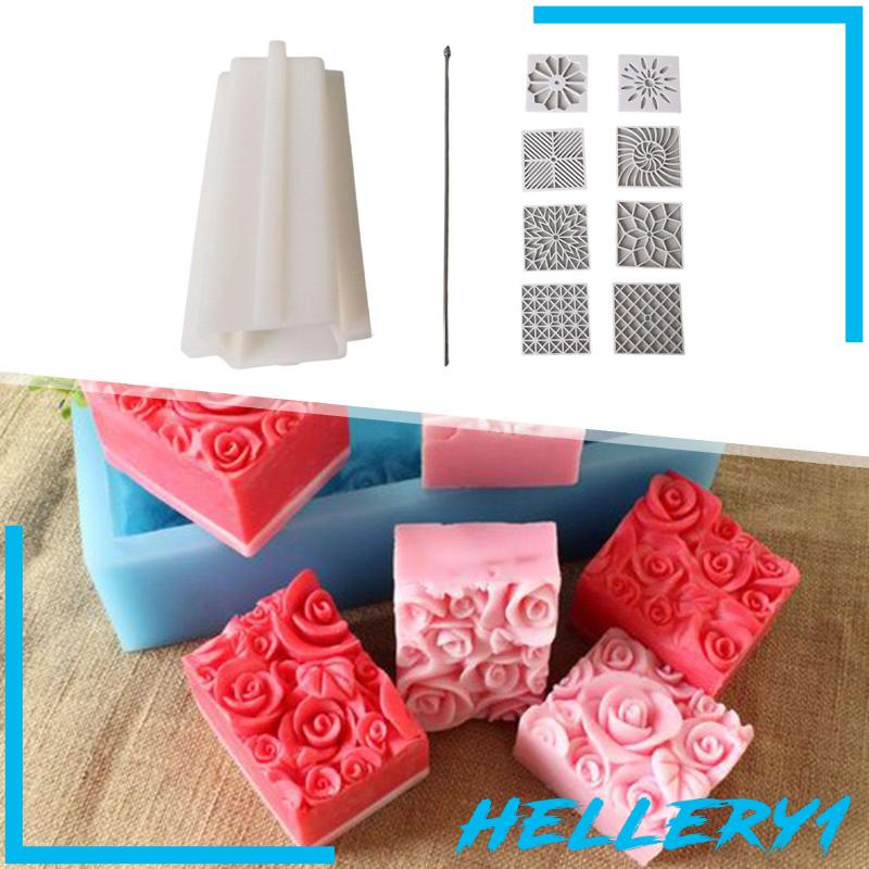 Khuôn Làm Xà Phòng / Nến DIY Có Thể Tái Sử Dụng