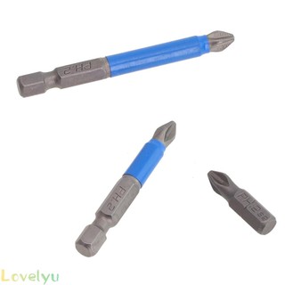 ⭐LOVE⭐ Compact Design Non Slip Screwdriver Bits PH2 Hex Shank Magnetic Cross Head 7Pack