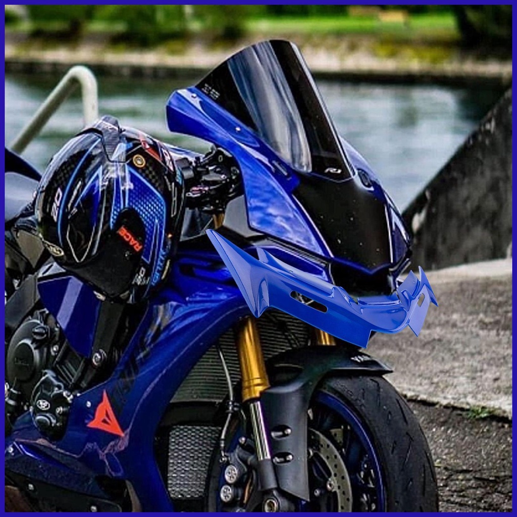 Phụ Kiện Cánh Gió Trước Trang Trí Cho Xe Mô Tô YZF robpvn