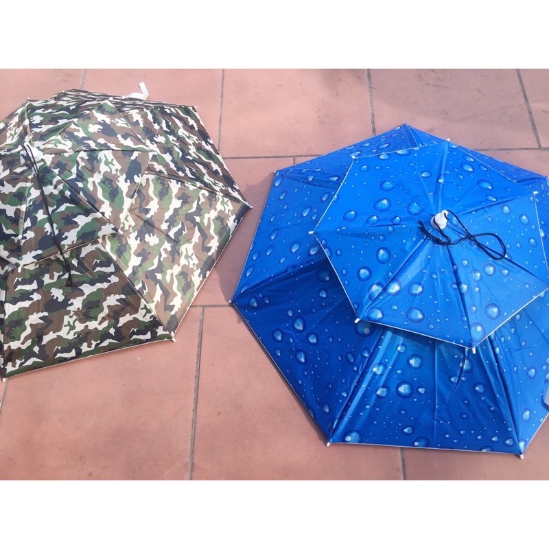 Mũ ô đội đầu 2 tầng hàng loại 1 che mưa, che nắng,đi làm đồng , đi câu cá, đi dã ngoại ANam-Fishing