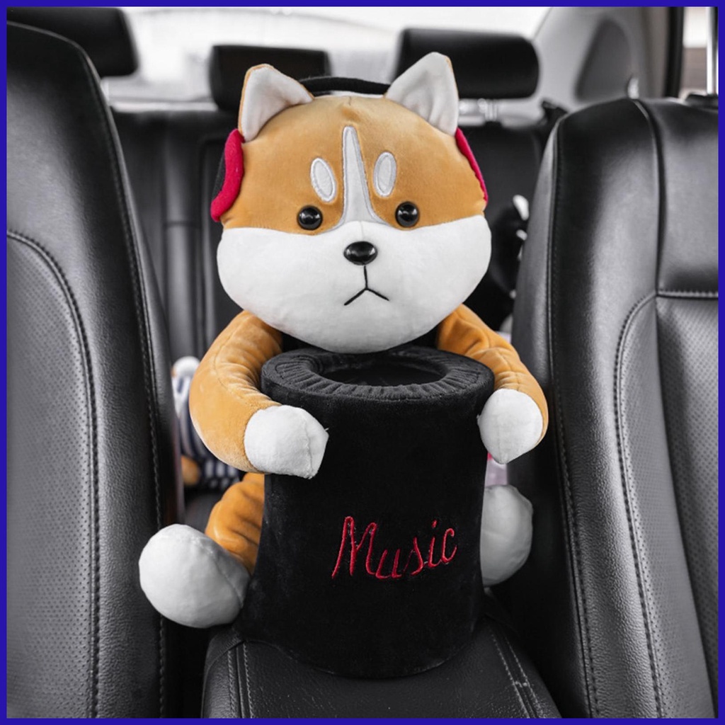 Thùng Rác Đa Năng Hình Động Vật Dễ Thương Cho Xe Hơi