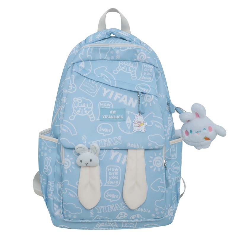 Ba Lô Đi Học Đơn Giản Thời Trang Harajuku Nhật Bản Cho Nữ