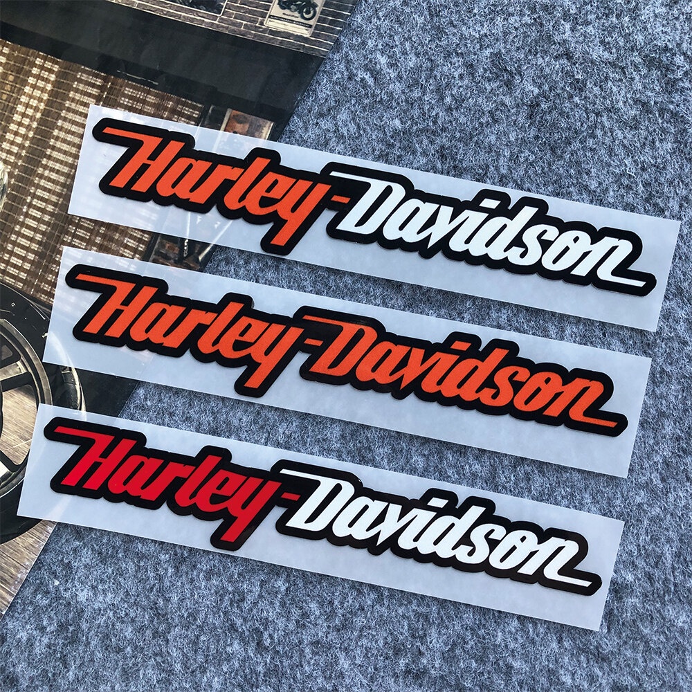 Miếng Dán Trang Trí Bình Nhiên Liệu Xe Mô Tô Harley Davidson