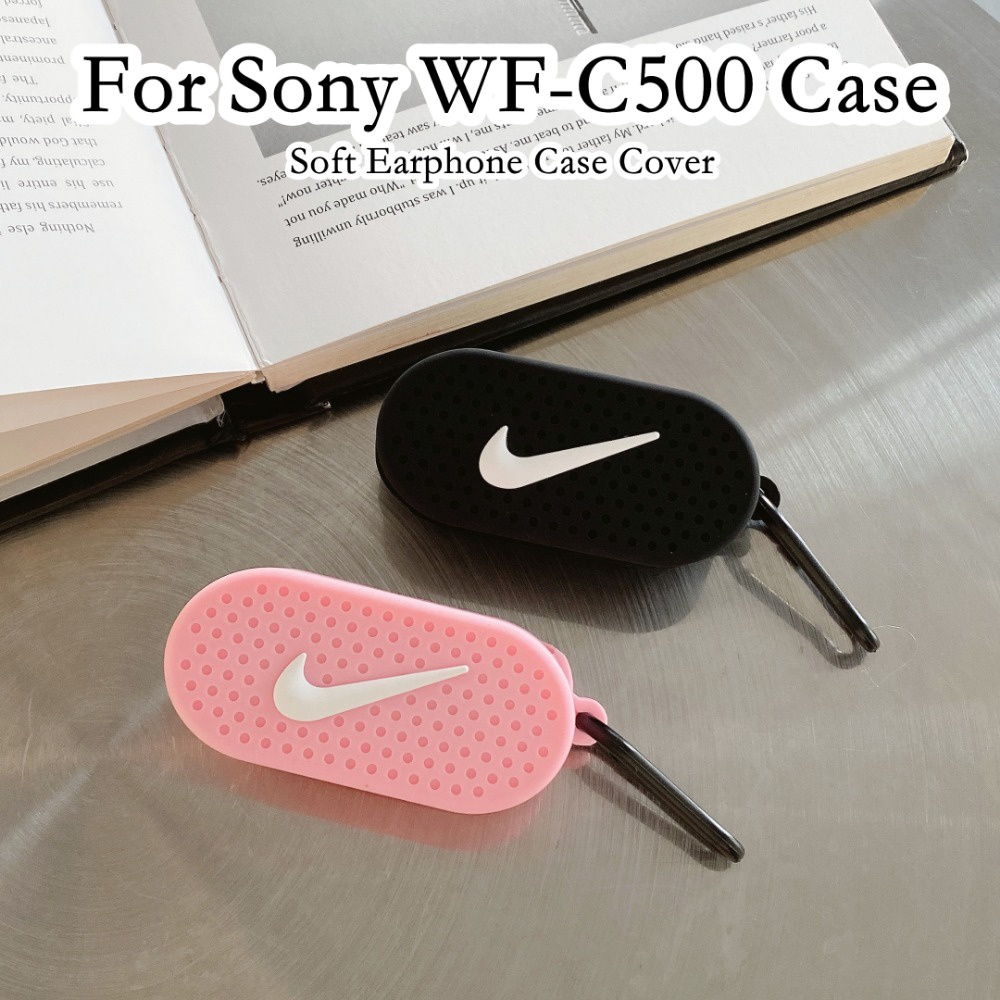 Hàng Có Sẵn! Hàng Có Sẵn! Vỏ Bảo Vệ Hộp Sạc Tai Nghe Sony WF-C500 WF-C500 Mềm Họa Tiết Hoạt Hình Dễ Thương