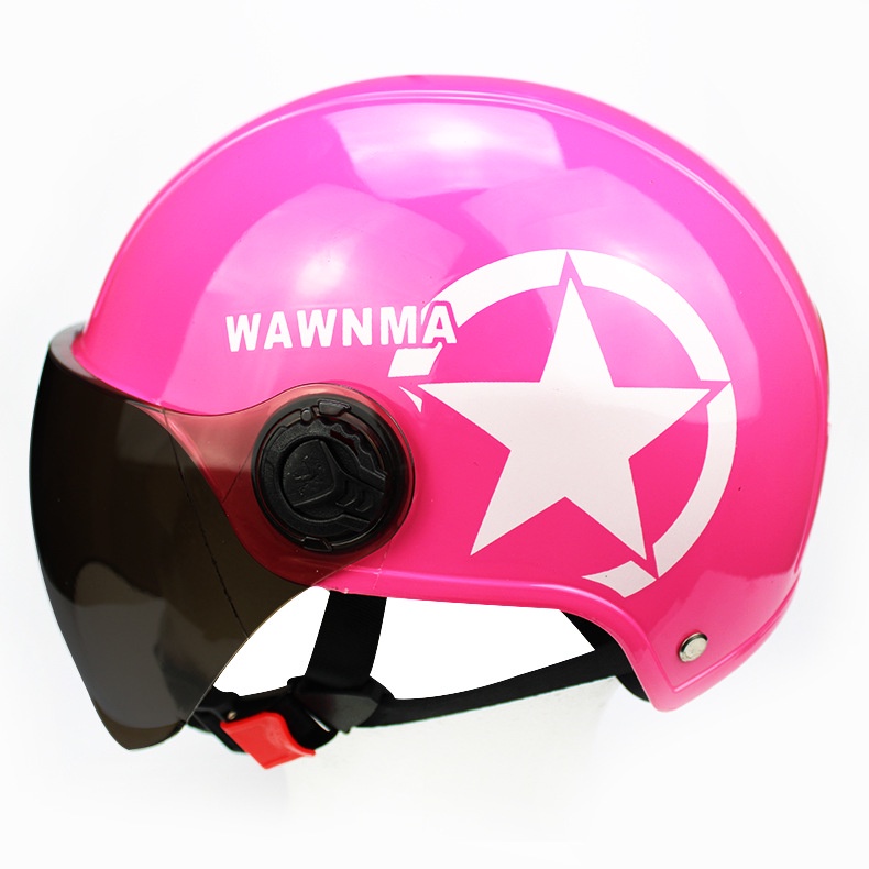 Mũ Bảo Hiểm An Toàn Đi Xe Điện Thời Trang Mùa Hè Dành Cho Nữ Và Nam