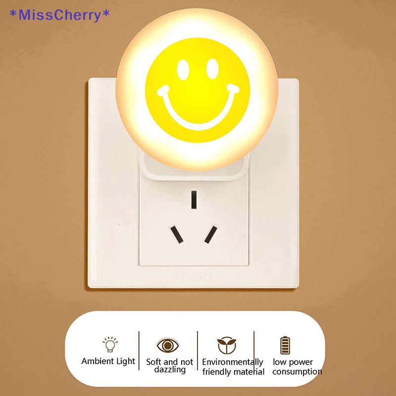 Đèn Ngủ LED USB Hình Mặt Cười Kích Thước Nhỏ Mới