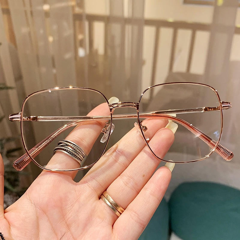 Kính Chống Tia Bức Xạ Gọng Kim Loại Thời Trang Mới Cho Cả Nam Và Nữ
