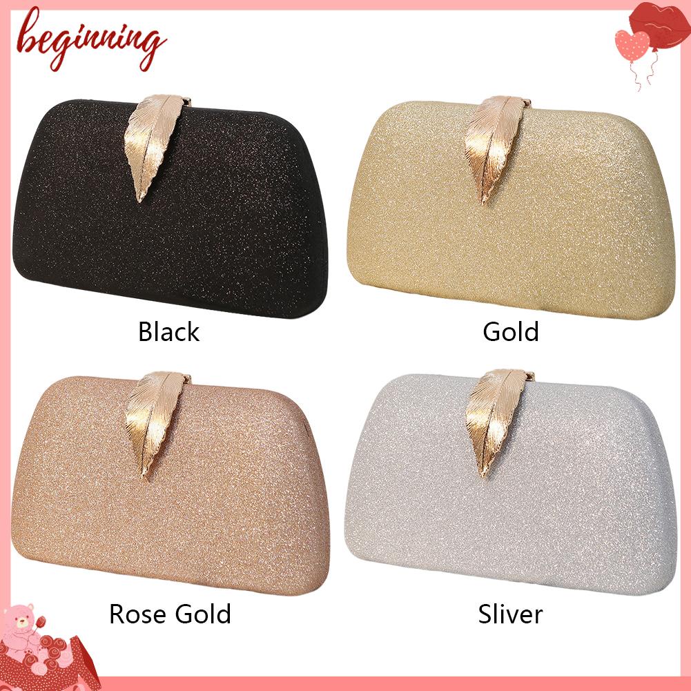 ✿ Bắt Đầu ✿ Ví Cầm Tay Phối Dây Xích Thời Trang 2023 Dành Cho Nữ