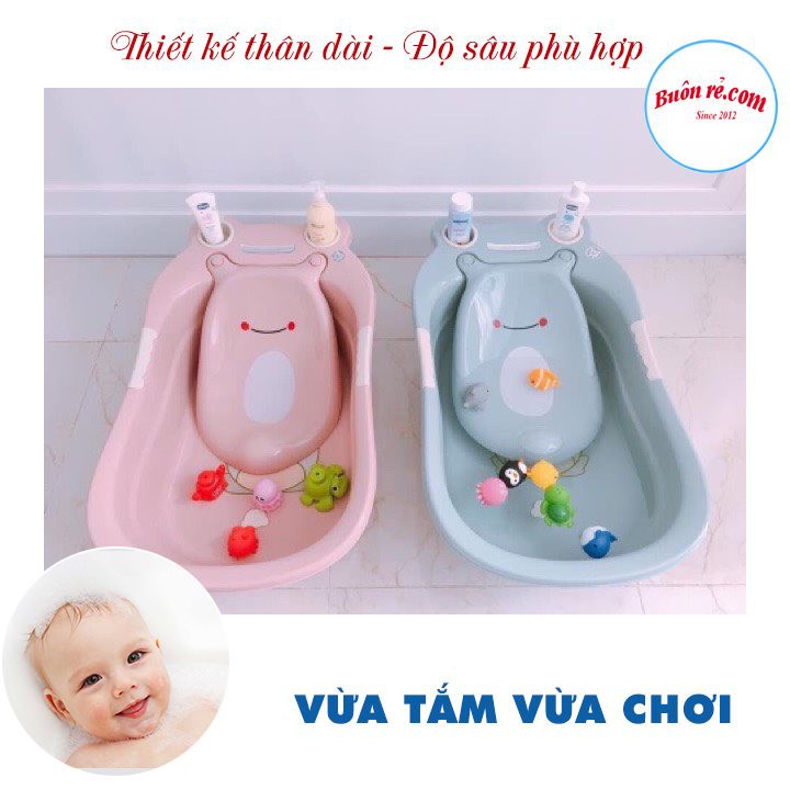 Chậu tắm ếch cho bé hàng Việt Nhật Cao Cấp -Thau tắm cho bé sơ sinh  -Buôn rẻ 01284 AMIZIN