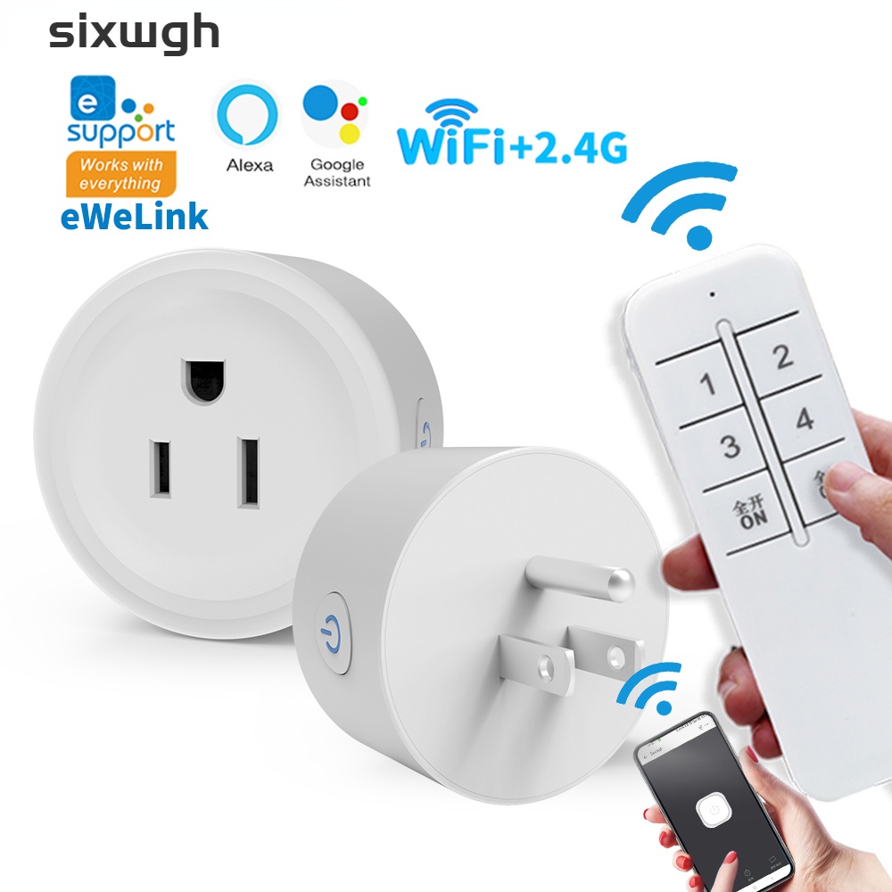 Ổ cắm thông minh WiFi công tắc thông minh công tắc không dây hỗ trợ điều khiển ứng dụng eWeLink và đ