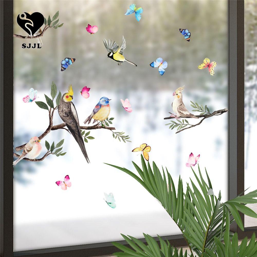 Sticker Dán Cửa Kính Hai Mặt Chống Va Chạm DIY