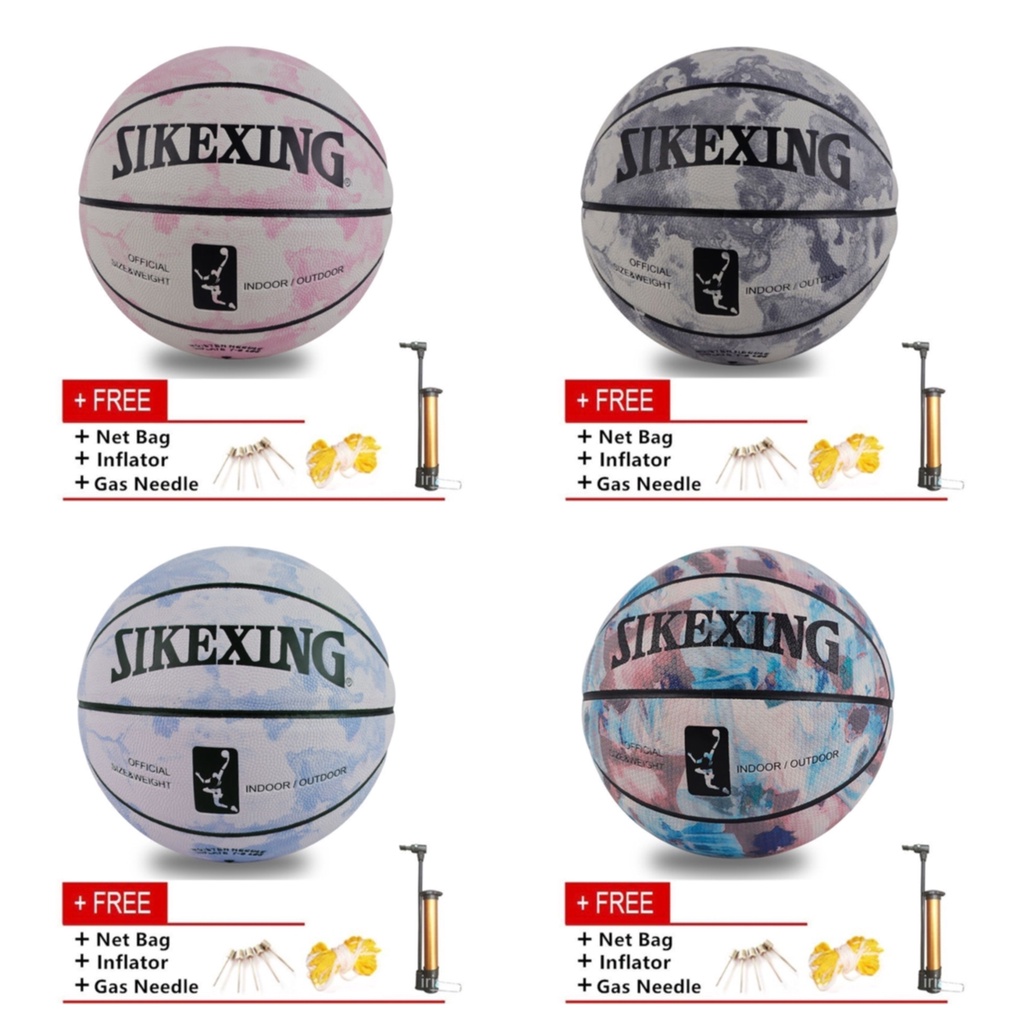 Quả Bóng Rổ Bằng Da PU Size 7 Chống Mòn Siêu Bền Tiện Dụng Cho Nam