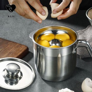 Dụng cụ tách lòng đỏ trứng gà bằng inox tiện dụng