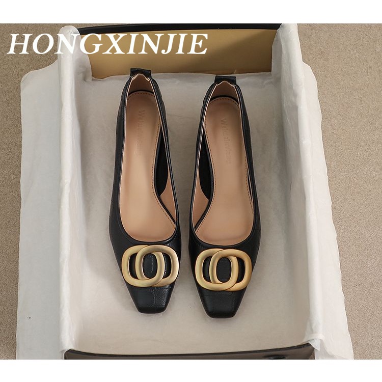 HONGXINJIEgiày nữ giày cao gót nữ  2023 HOTSALE Xu hướng thời trang 072401