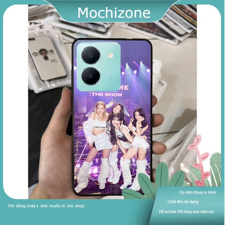 Ốp điện thoại TPU nhựa dẻo dành cho đt vivo Y36 in hoạ tiết blackpink