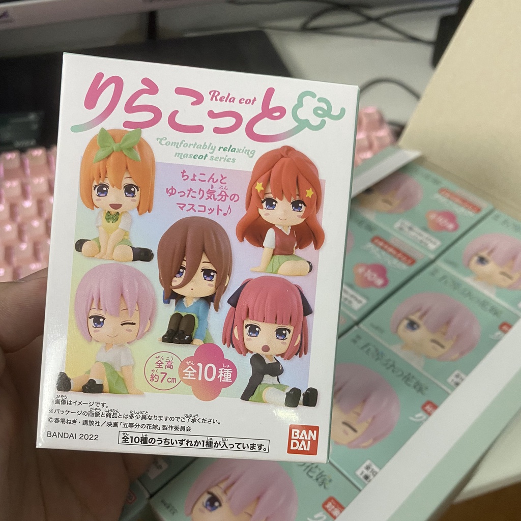 Blind Box Gotoubun no Hanayome Relacot - Mô Hình Gacha Nhà Có 5 Nàng Dâu